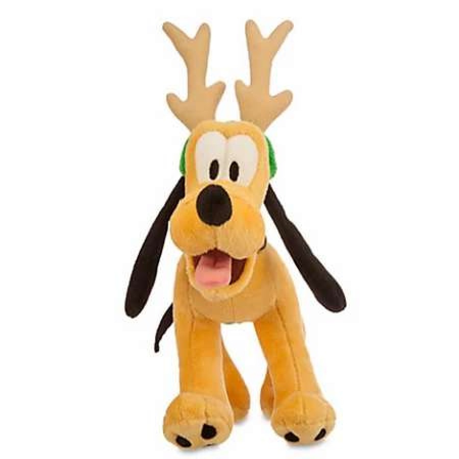 More Christmas Items * | Hot Sale Hot Sale Disney Plush Pluto Holiday Plush 7"