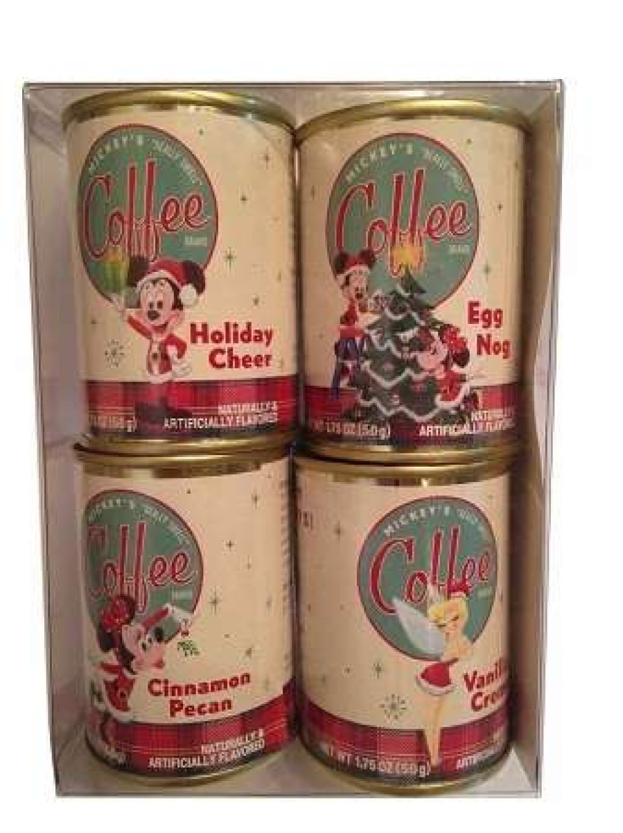 Holiday Treats * | Hot Sale Wholesale Disney Mickey'S Really Swell Coffee Holiday Flavored Coffee 4 Pc.