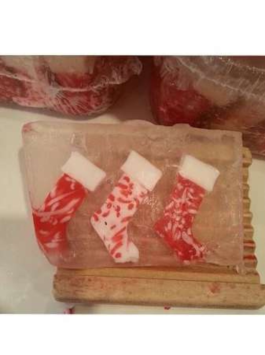 More Christmas Items * | New Best Reviews Of Basin Soap Basin Fresh Cut Soap Christmas Stockings