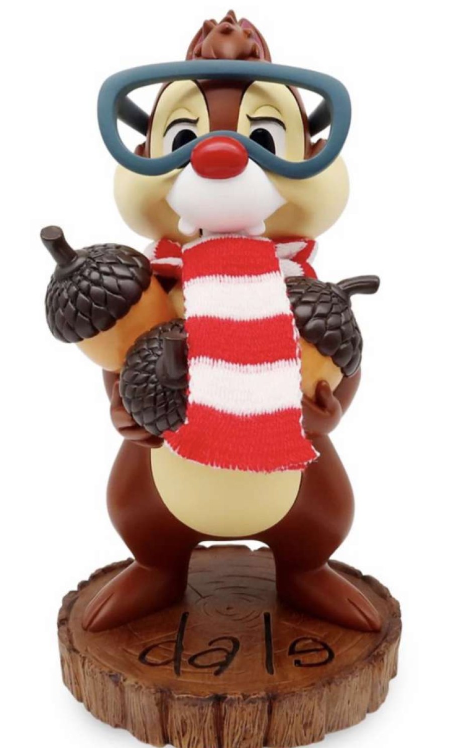 More Christmas Items * | Top 10 Promo Disney Nutcracker Figure Dale Wearing Glasses 14 H