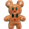 More Christmas Items * | Wholesale Cheapest Disney Holiday Plush Mickey Mouse Gingerbread Scented