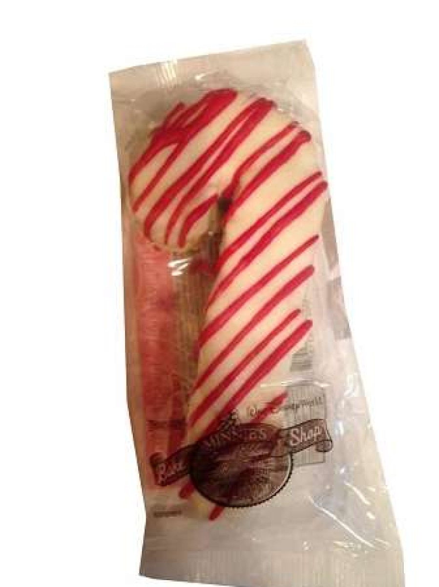 Holiday Treats * | Brand New New Disney Minnie Bake Shop Coated Rice Crispy Treat Candy Cane