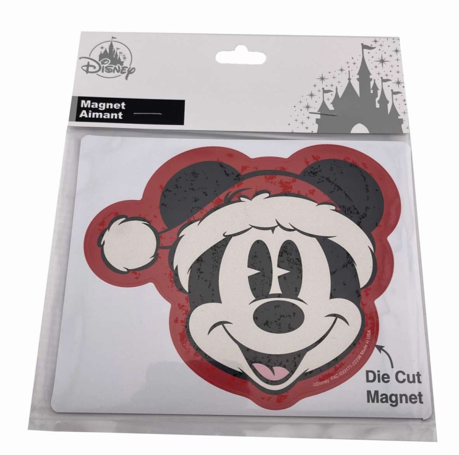 More Christmas Items * | Top 10 Best Pirce Disney Magnet Santa Mickey Mouse Large