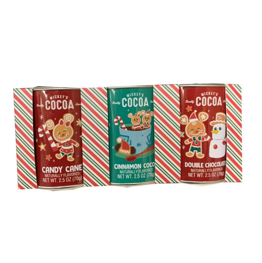 Holiday Treats * | Best Pirce Hot Sale Disney Mickey'S Really Swell Cocoa Holiday Gingerbread Man 3 Pack