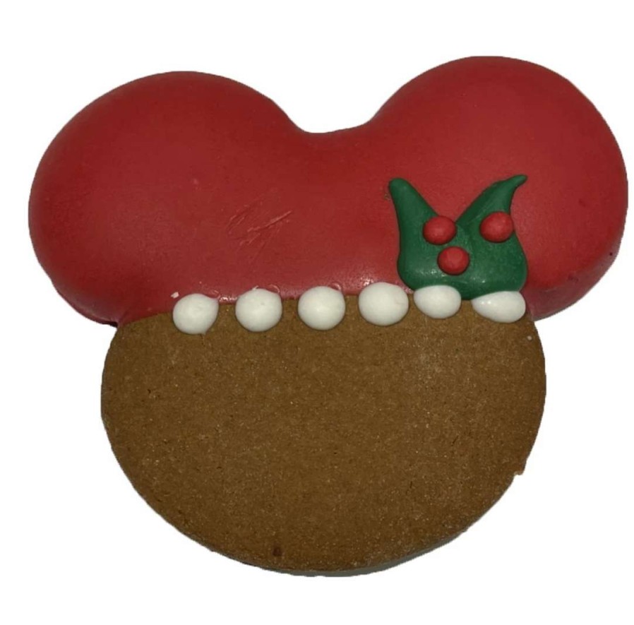 Holiday Treats * | Hot Sale Cheap Disney Minnie'S Bake Shop Minnie Gingerbread Cookie