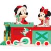 More Christmas Items * | Flash Sale Wholesale Disney Salt & Pepper Set Mickey & Minnie Holiday Train