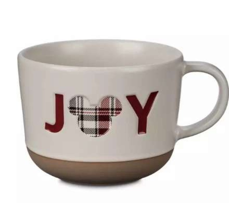 More Christmas Items * | Top 10 Hot Sale Disney Holiday Coffee Mug Mickey Homestead Joy