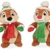 More Christmas Items * | Discount Budget Disney Plush Santa Chip And Dale Plush Set