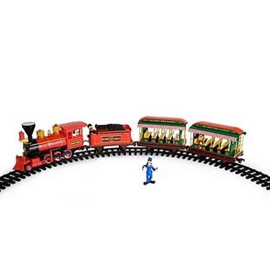 More Christmas Items * | Cheapest Flash Sale Disney Play Set Walt Disney World Resort Railroad Train Set