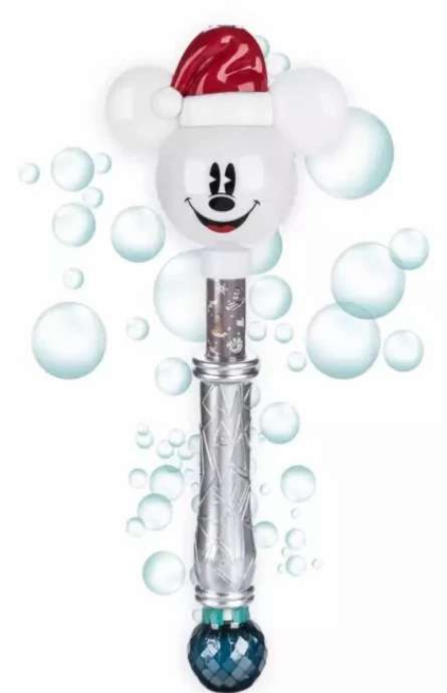 More Christmas Items * | Hot Sale Wholesale Disney Light-Up Wand Holiday Snowman With Bubbles