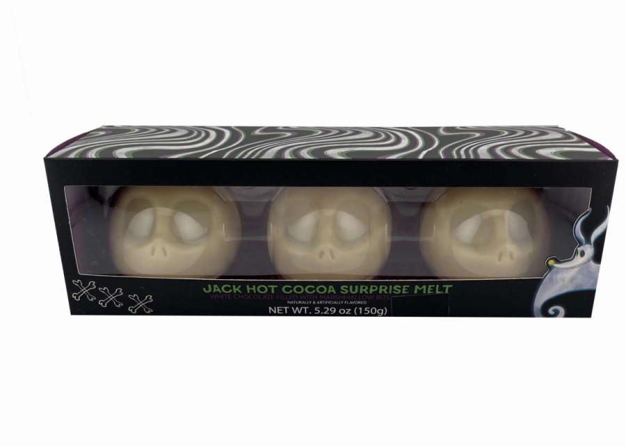 Holiday Treats * | Coupon Buy Disney Hot Cocoa Melt Jack Skellington Surprise White Chocolate