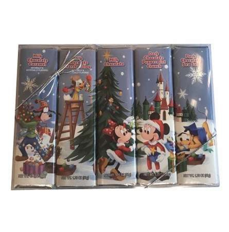 Holiday Treats * | Coupon Best Deal Disney Chocolate Candy Holiday Candy Bars 5 Bars