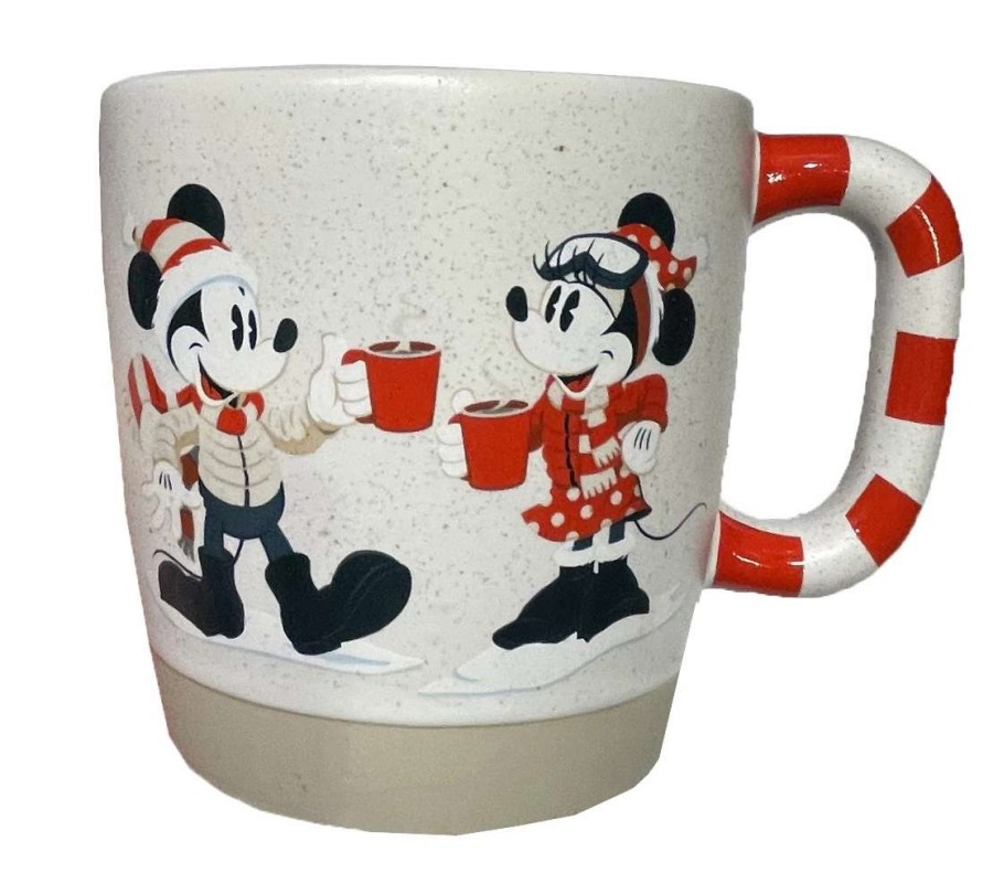 More Christmas Items * | Buy Budget Disney Coffee Mug Walt'S Holiday Lodge Mickey & Friends