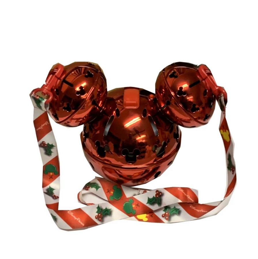 More Christmas Items * | Flash Sale Best Deal Disney Holiday Sipper Mickey Mouse Jingle Bell Sipper Light Up