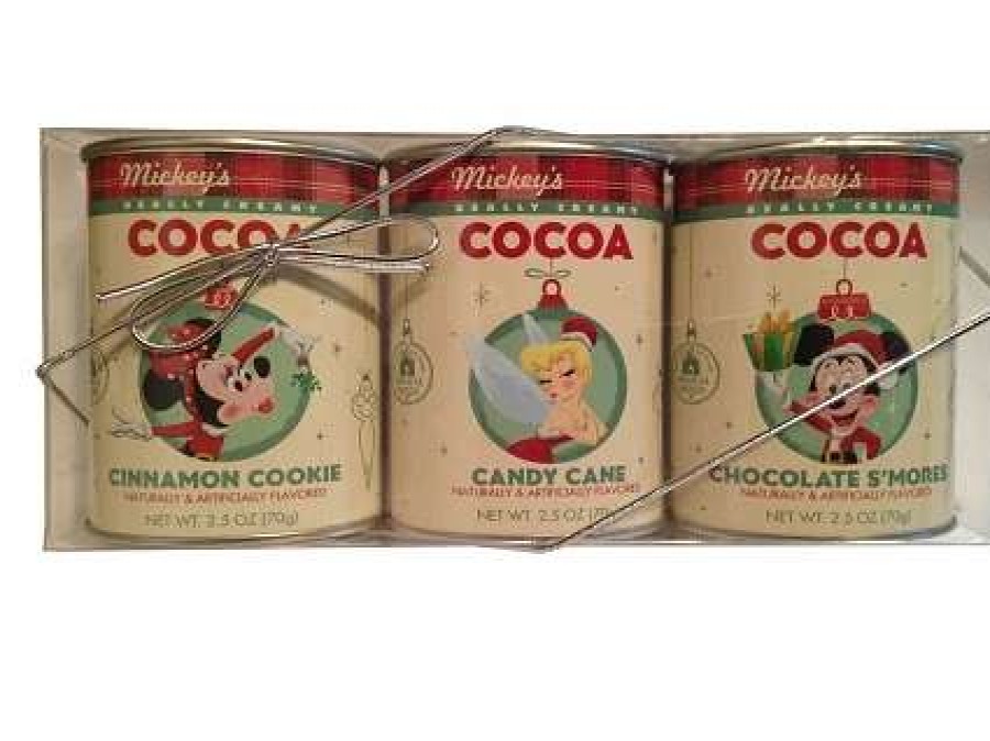 Holiday Treats * | Hot Sale Deals Disney Mickey'S Really Creamy Cocoa Flavored Holiday Cocoa 3 Piece