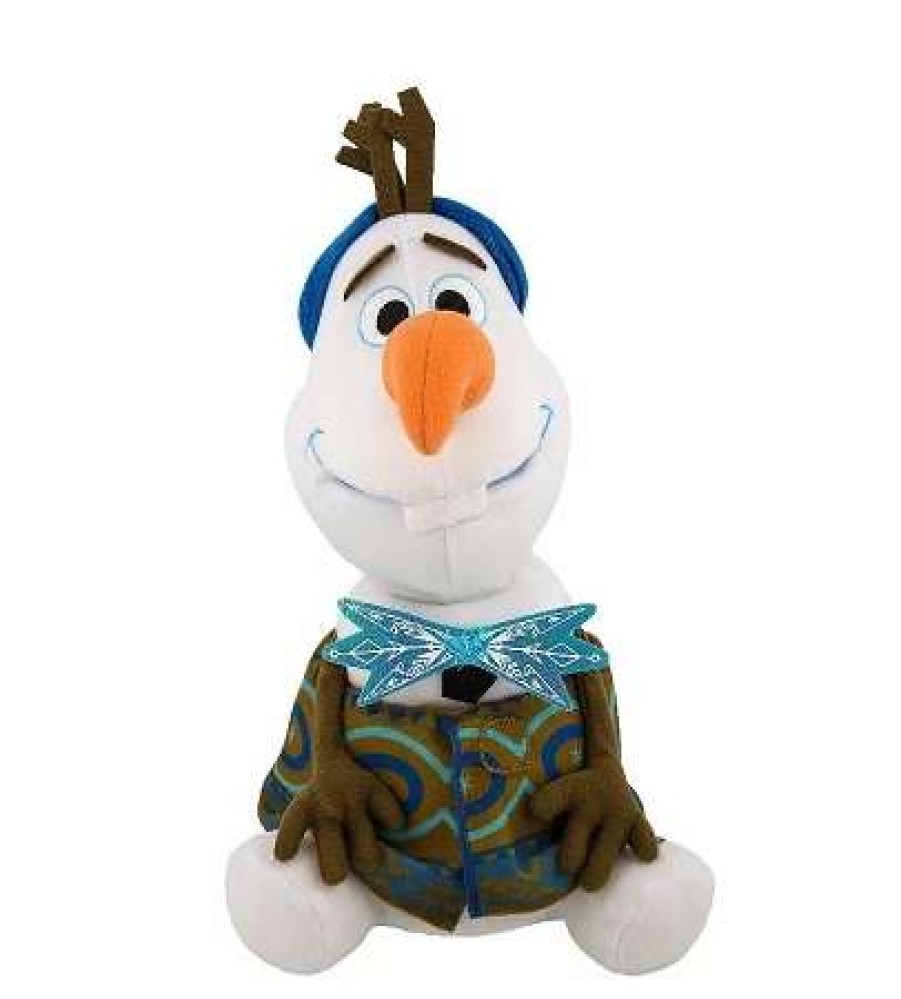 More Christmas Items * | Best Sale Wholesale Disney Plush Olaf Holiday Talking Plush 10