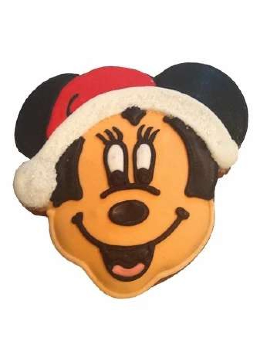 Holiday Treats * | Deals Best Reviews Of Disney Parks Cookie Gingerbread Cookie Santa Minnie Mouse