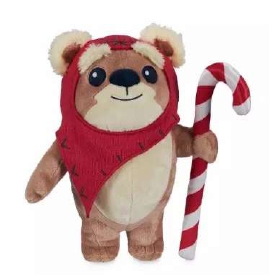 More Christmas Items * | Coupon Brand New Disney Holiday Plush Wicket Ewok Star Wars 11 3/4