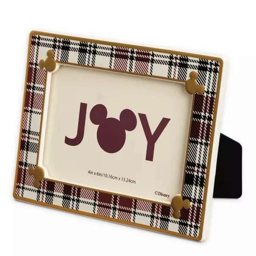 More Christmas Items * | New New Disney Photo Frame Mickey Mouse Homestead Joy