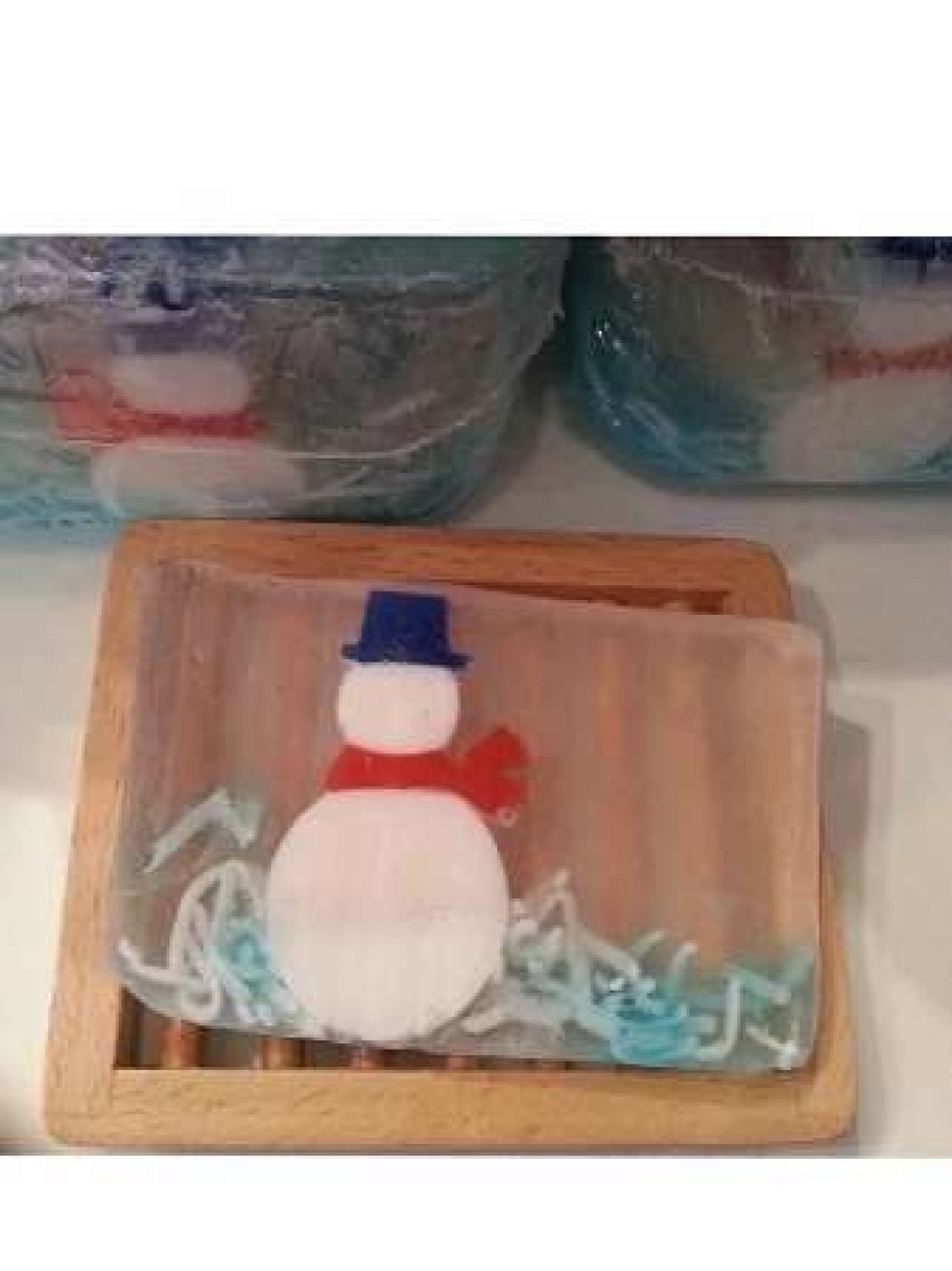 More Christmas Items * | Top 10 Outlet Basin Soap Disney Basin Fresh Cut Soap Snowman Snowy