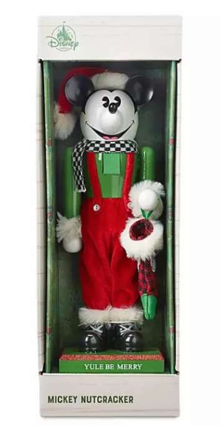 More Christmas Items * | Buy Wholesale Disney Nutcracker Figure Farmhouse Mickey Mouse Holiday