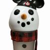 More Christmas Items * | Best Reviews Of Outlet Disney Tumbler With Straw Mickey Mouse Club Snowman Light Up