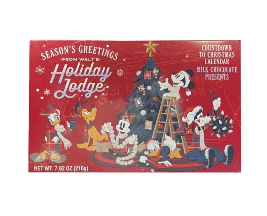 Holiday Treats * | Brand New New Disney Countdown Calendar 2021 Holiday Countdown Chocolate