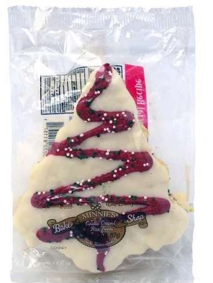 Holiday Treats * | Best Pirce Wholesale Disney Minnie Bake Shop Coated Rice Crispy Treat Christmas Tree